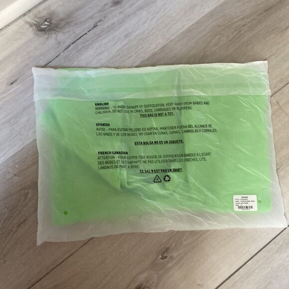 SKIMS COTTON RIB LEGGING NEON GREEN S NWT IN PKG UNOPENED - Picture 7 of 8